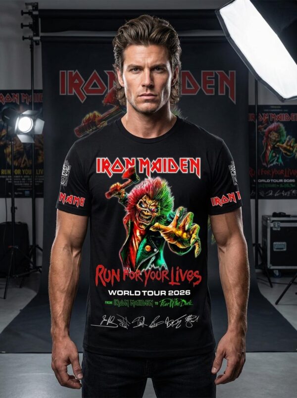 iron Maiden 50th Anniversary 2026 shirt