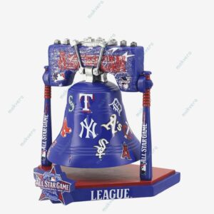 2026 MLB All Star American League Thematic Liberty Bell Figurine 3