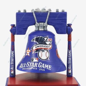 2026 MLB All Star American League Thematic Liberty Bell Figurine 4