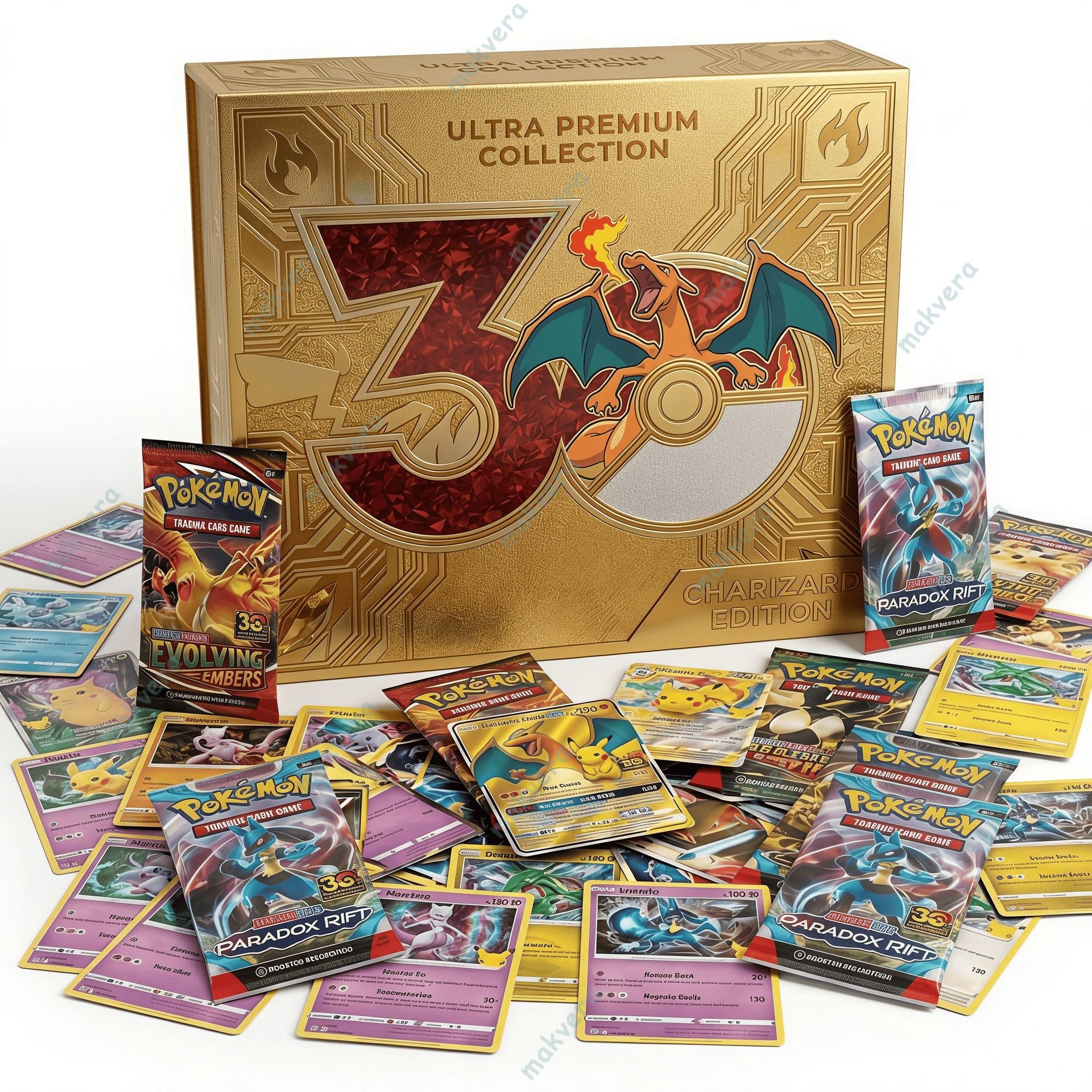 2026 Pokemon 30th Anniversary Edition Charizard Card Pack 4 2026 Pokemon 30th Anniversary Edition Charizard Card Pack 4