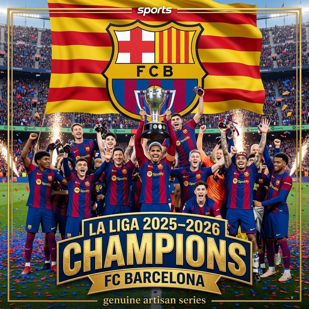 Barcelona La Liga 2025–2026 Champions