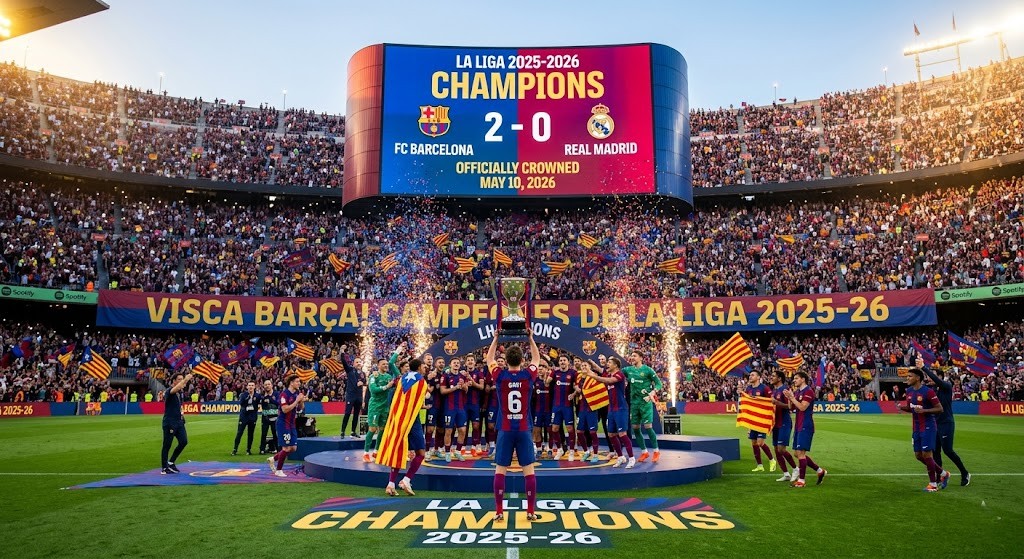 Barcelona La Liga 2025–2026 Champions