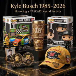 Kyle Busch 1985–2026 Honoring a NASCAR Legend Forever