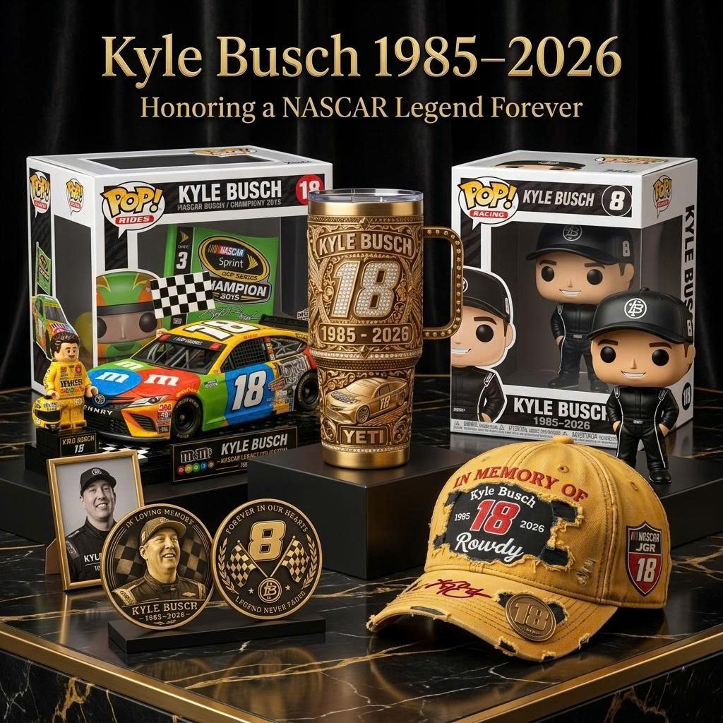 Kyle Busch 1985–2026 Honoring a NASCAR Legend Forever