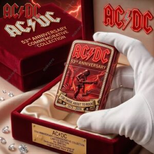 AC/DC 53rd Anniversary 1973-2026 Zippo Case