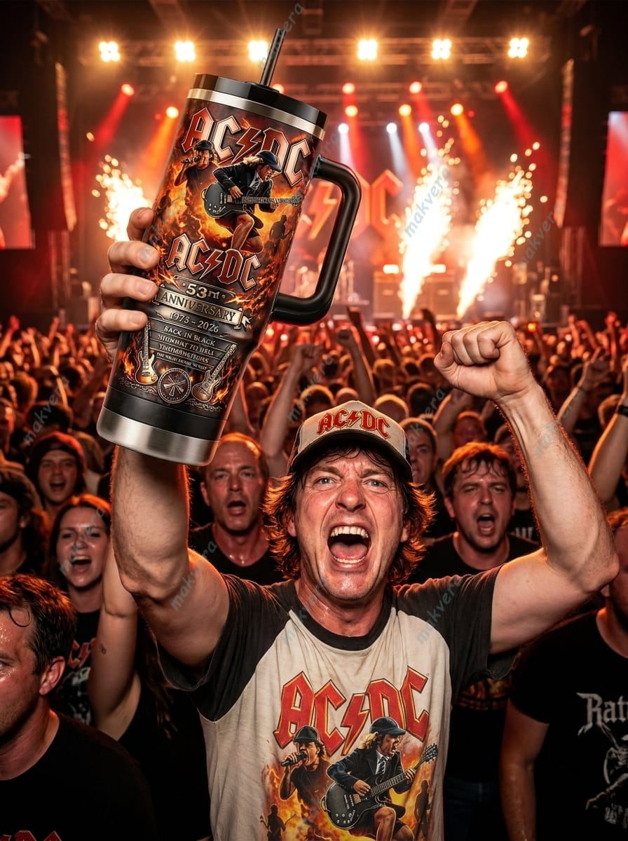 AC/DC 53Rd Anniversary Highway To Hell Tumbler 2 AC/DC 53Rd Anniversary Highway To Hell Tumbler 2