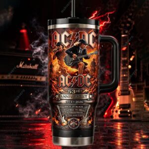 AC/DC 53Rd Anniversary Highway To Hell Tumbler 2 AC/DC 53Rd Anniversary Highway To Hell Tumbler 3