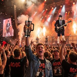 AC/DC 53Rd Anniversary Highway To Hell Tumbler