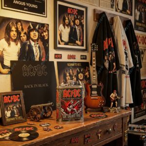 AC/DC 53rd We Salute You Anniversary Hip Flask 2
