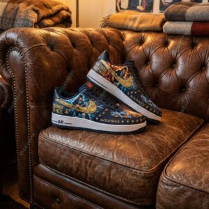 AC/DC For Those About To Rock Air Force 1 Sneaker 1 AC/DC For Those About To Rock Air Force 1 Sneaker 2