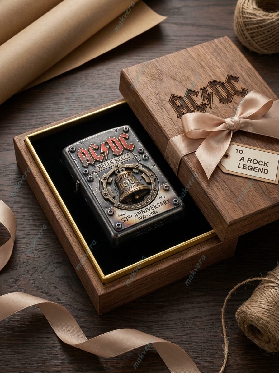 ACDC Hells Bells 53rd Anniversary Zippo Case 2 ACDC Hells Bells 53rd Anniversary Zippo Case 2