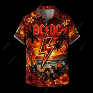 AC/DC High Voltage 2026 Hawaiian Shirt 3