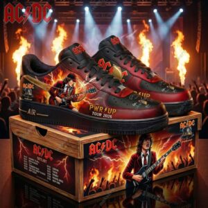 AC/DC Pwr Up Tour 2026 Air Force 1 Sneaker