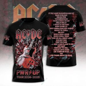 AC/DC Pwr Up Tour 2026 Shirt 3