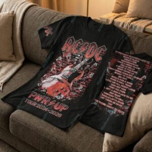 AC/DC Pwr Up Tour 2026 Shirt