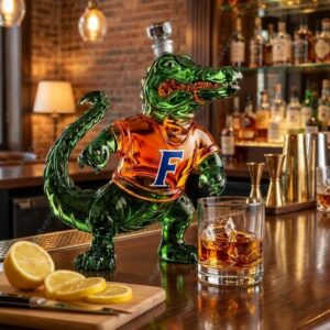 Albert Mascot Florida Gators 2026 Whiskey Decanter 1 Albert Mascot Florida Gators 2026 Whiskey Decanter 2