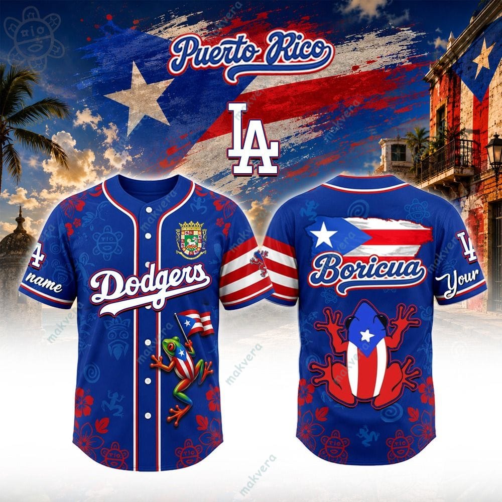 All Team MLB x Boricua Puerto Rico Custom Baseball Jersey All Team MLB x Boricua Puerto Rico Custom Baseball Jersey