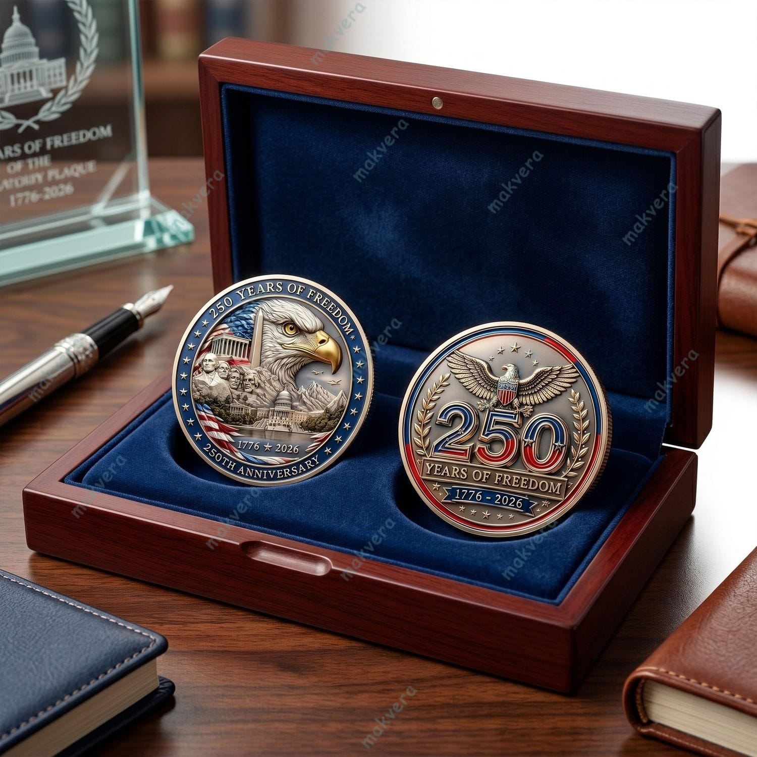 America Celebrating 250 Years Of Freedom Coin 2 America Celebrating 250 Years Of Freedom Coin 2