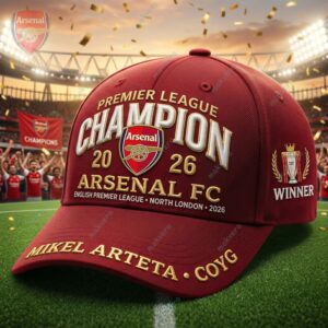 Arsenal FC Champions 2526 CAP 3