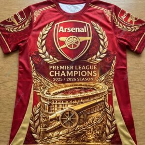 Arsenal Premier League Champions 2026 Shirt