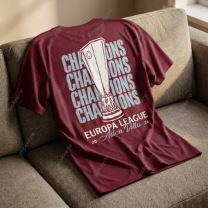 Aston Villa Europa League Champions Shirt 2
