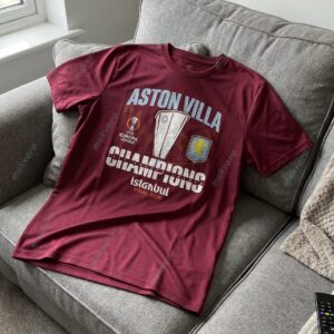 Aston Villa Europa League Champions Shirt