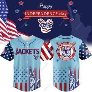 Augusta GreenJackets Independence Day 2026 Baseball Jersey 2