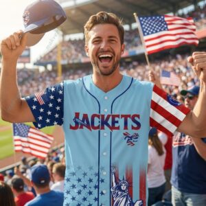 Augusta GreenJackets Independence Day 2026 Baseball Jersey