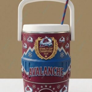 Avalanche Stanley Cup Champions 2026 Cooler Cup