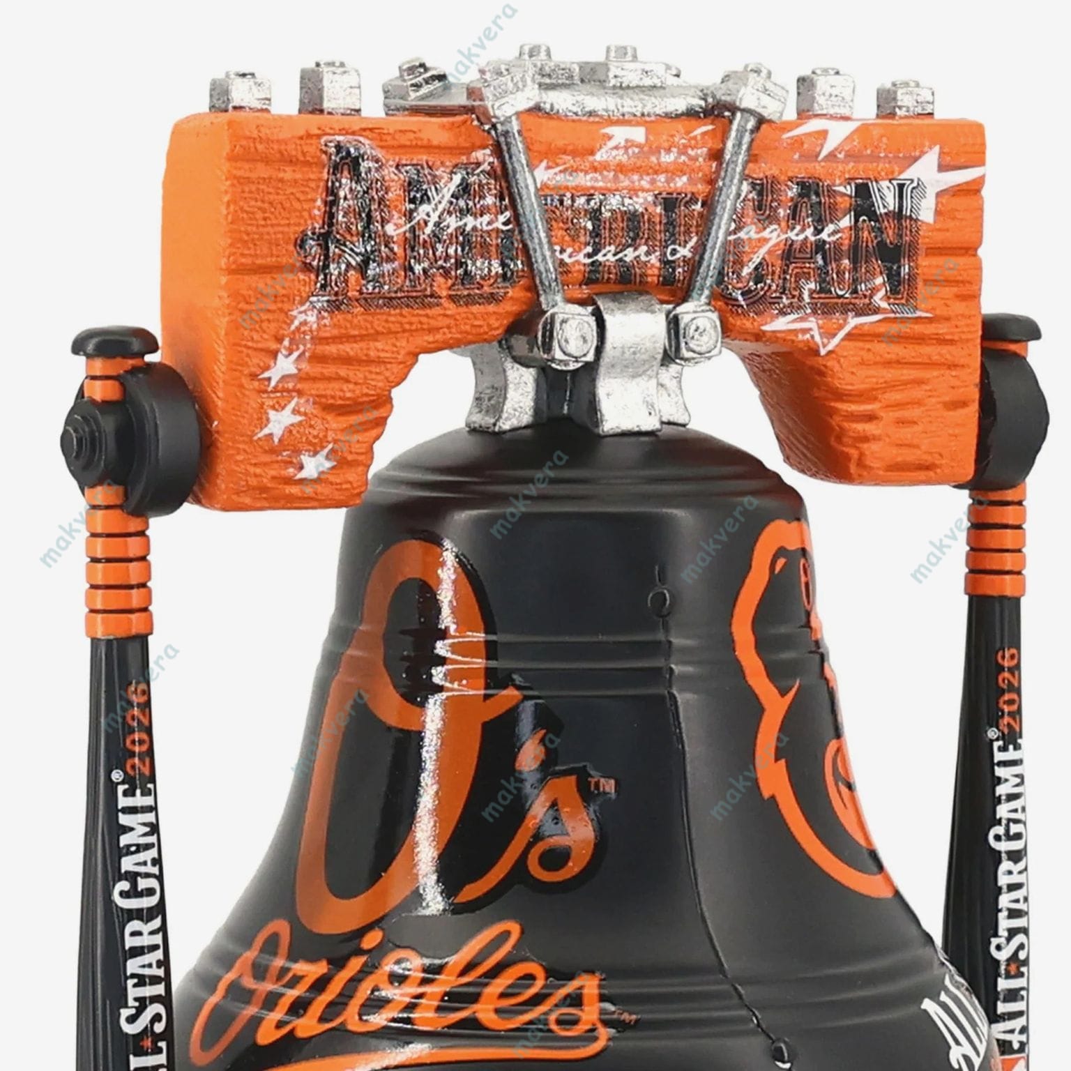 Baltimore Orioles 2026 MLB All Star Liberty Bell Figurine 3 Baltimore Orioles 2026 MLB All Star Liberty Bell Figurine 3