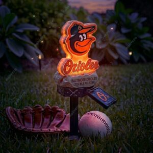 Baltimore Orioles 2026 MLB All Star Solar Garden Light