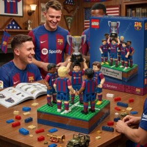 Barcelona La Liga 20252026 Champions Buiding Block Set 2