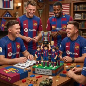 Barcelona La Liga 2025-2026 Champions Buiding Block Set