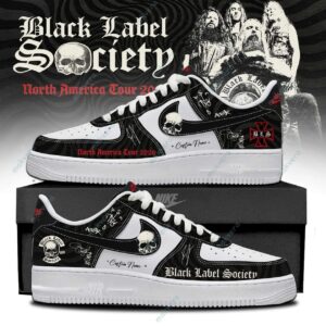 Black Label Society Engines of Demolition Custom Air Force 1 Sneaker 2