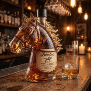 Blantons Kentucky Straight Bourbon Whiskey Decanter 2
