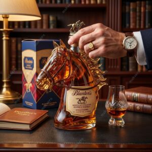 Blanton's Kentucky Straight Horse Head Whiskey Bottle 2