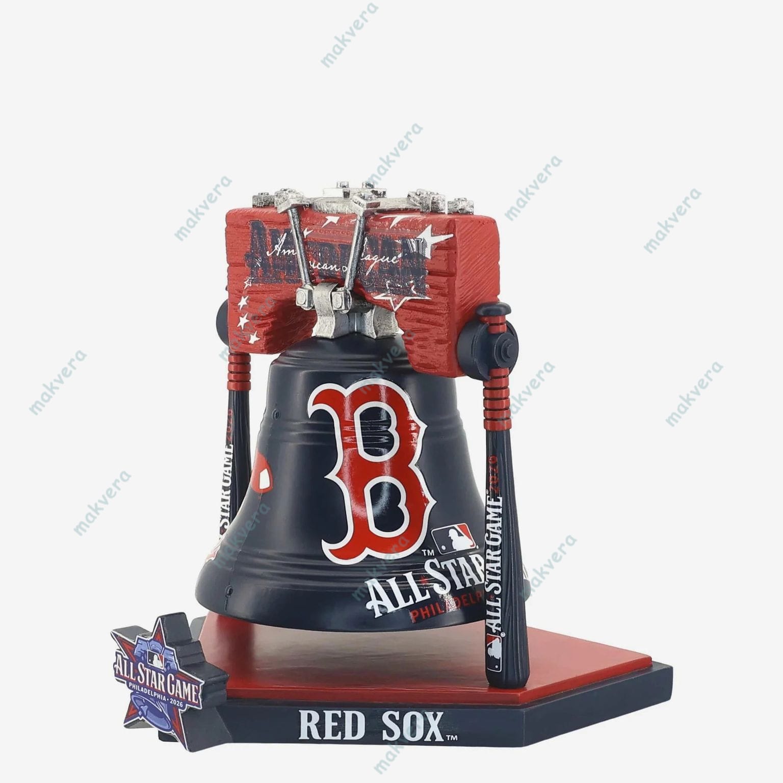 Boston Red Sox 2026 MLB All Star Liberty Bell Figurine 4 Boston Red Sox 2026 MLB All Star Liberty Bell Figurine 4