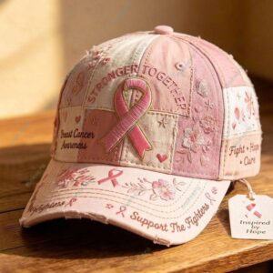 Breast Cancer Awareness Stronger Together CAP 3