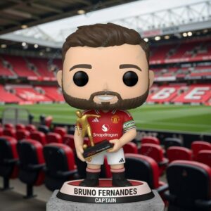 Bruno Fernandes Manchester United Captain 301 Figure Pop