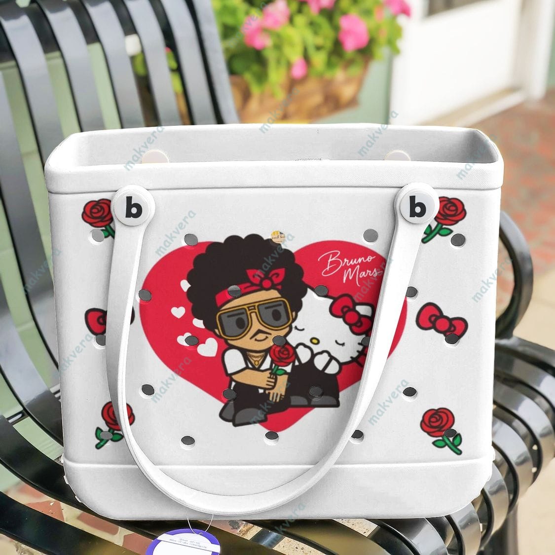 Bruno Kitty The Romantic Tour Rubber Beach Bag 2 Bruno Kitty The Romantic Tour Rubber Beach Bag 2