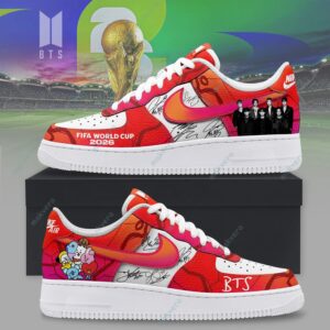 BTS FIFA World Cup 2026 Air Force 1 Sneaker