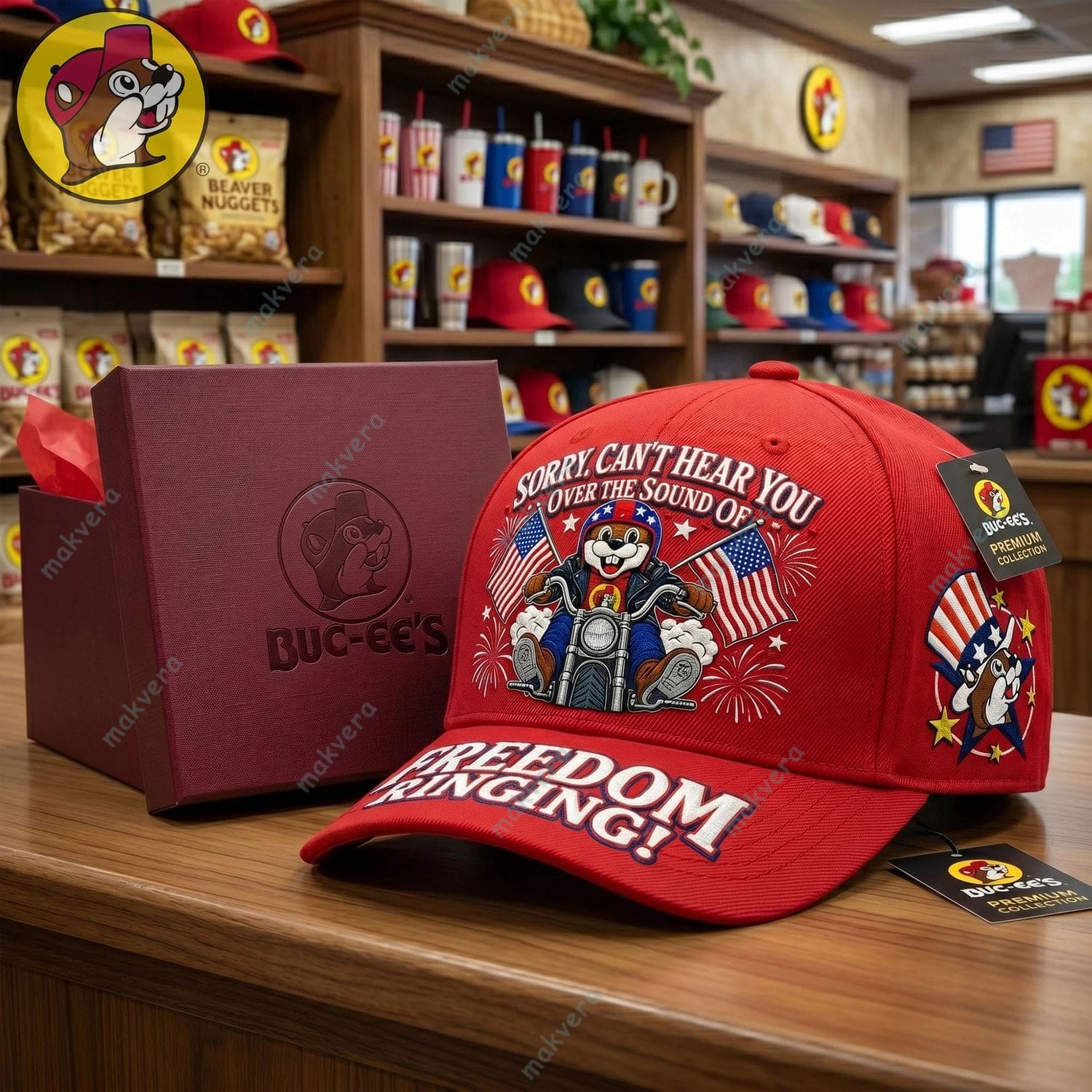 Buc-ee’s Freedom Ringing CAP Buc-ee's Freedom Ringing CAP