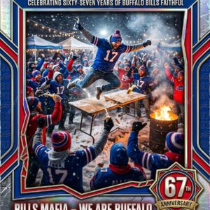 Buffalo Bills 67th Anniversary Trading Cards 11