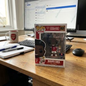 Bukayo Saka Arsenal Premier League Champions 2026 Pop Figure 2