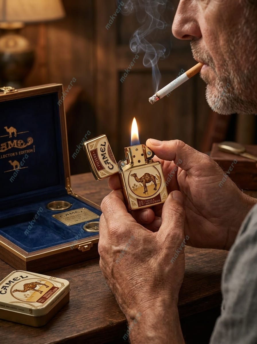 Camel Turkish and Domestic Blend Zippo Lighter - Makvera Store