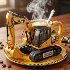Caterpillar (CAT) 100th Anniversary Bulldozer Mug 2