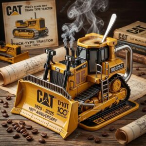 Caterpillar (CAT) 100th Anniversary Bulldozer Mug