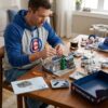Chicago Cubs 150th Anniversary Collection Building Blocks Set