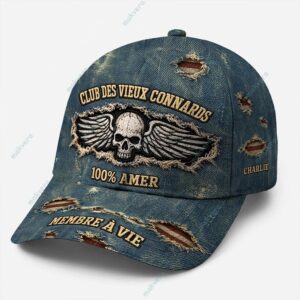 Club Des Vieux Connards 100% Amer Custom CAP