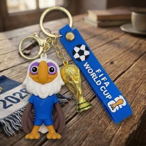 Clutch Mascot FIFA 2026 Keychain